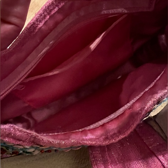 Vintage Girlhood Core Eclectic Boho fully Sequin Beaded Hobo Bag HP 🎉 🎉🥳 - Picture 17 of 17